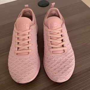 APL Pink Knit Sneakers